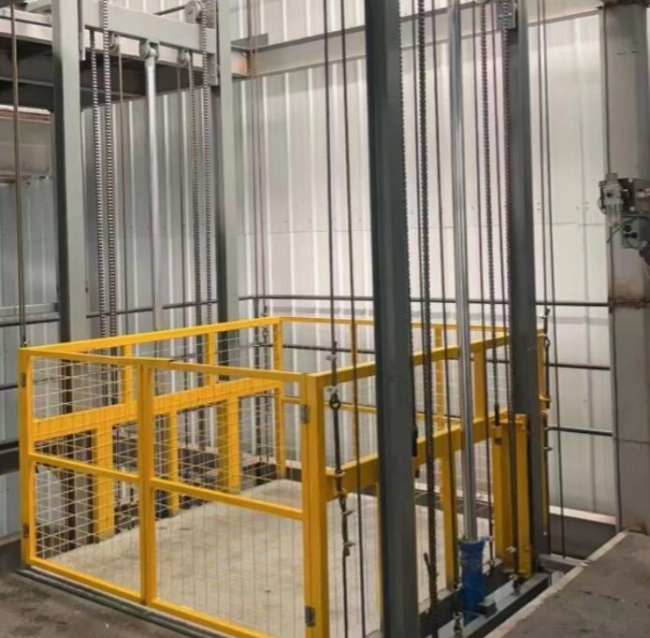 五营导轨式升降机一般加工周期